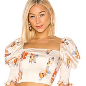 Nicholas Floral Crop top
